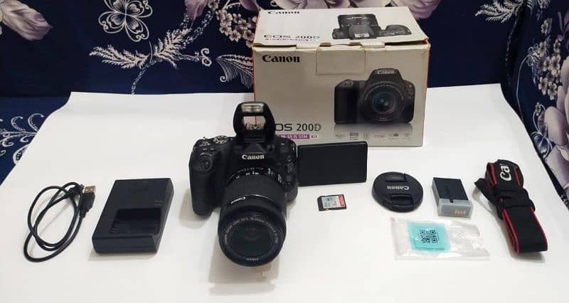 Canon 200D with STM lens 2