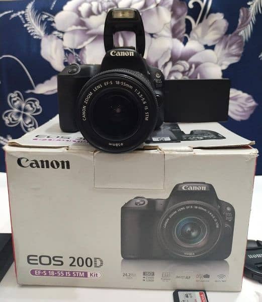 Canon 200D with STM lens 4