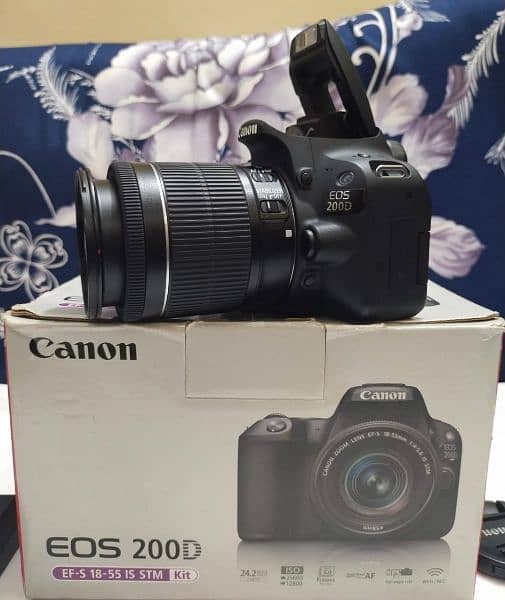 Canon 200D with STM lens 6
