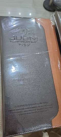 leather Menu Book