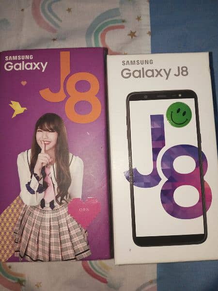 Samsung Galaxy J8 purple color limited version 2