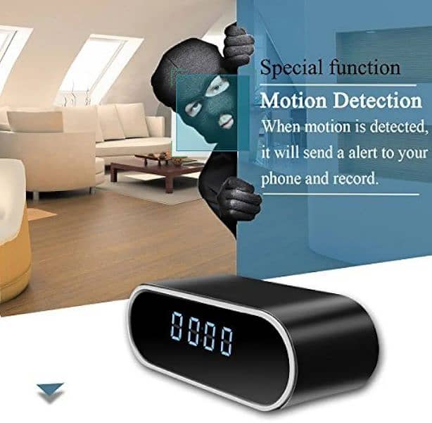 security camera, Clock Camera - 1080P WiFi Mini Camera, Camera Indoor 2