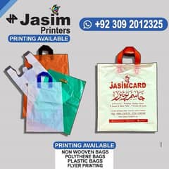 Printing, Shopping bag, non woven, polythene bag, shoper, plastic bag