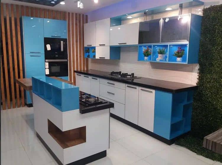 kitchen cabenits is very low cost we make all pakistan durable 0