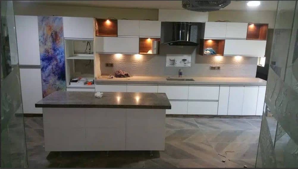 kitchen cabenits is very low cost we make all pakistan durable 15