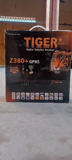 Tiger star Z380 Plus receiver with 2 original remote 0