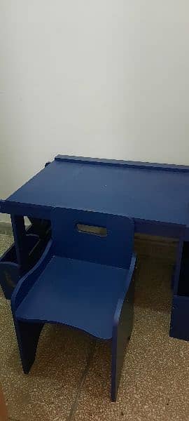 blue study table for kids 1