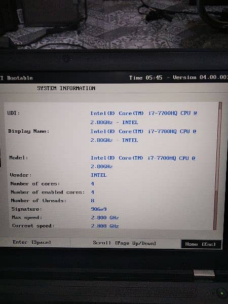 Graphic laptop Lenovo p51 4gb quadro m1200m corei7 7700hq 16gb 256ssd. 6