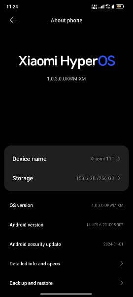 Xiaomi 11T 8+5/256 GB 03429633442 Wapp 7