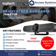Logitech Meetup Rallyplus Audio Video  Conferencing Zoom 03353448413