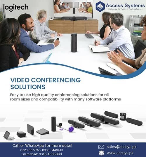 Logitech Meetup Rallyplus Audio Video  Conferencing Zoom 03353448413 5