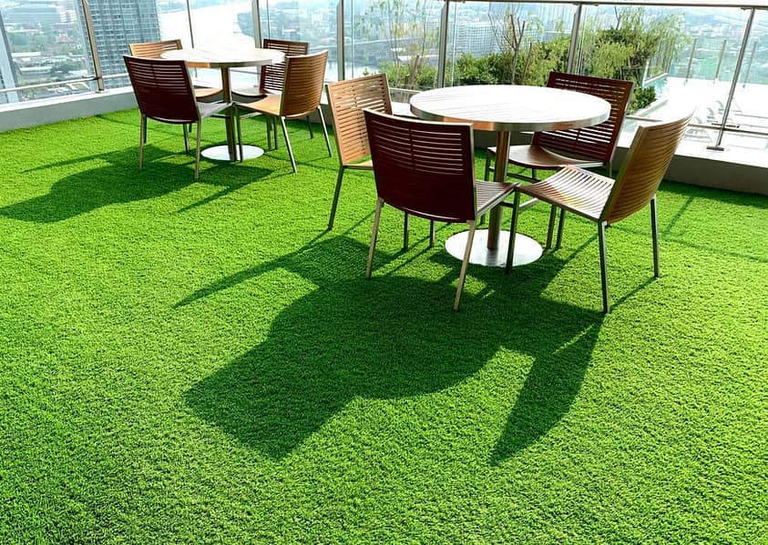 Artificial Grass for Garden School Play Area Balcony Outdoor Indoor 2