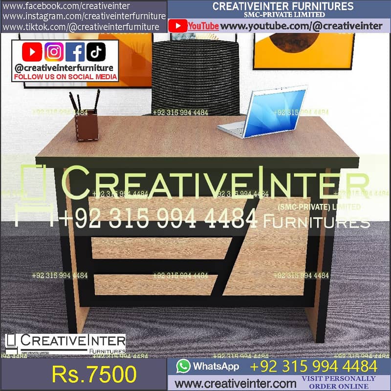 Office Executive table Chair Conference Reception Manager Table Desk 2