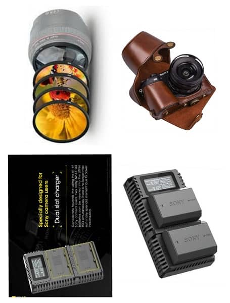 Camera A6400/6500 Leather Case 2