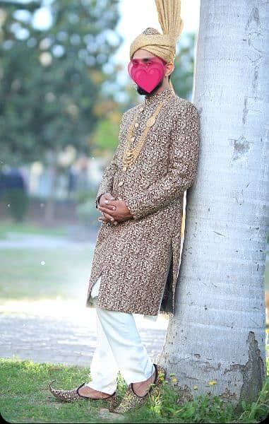 Groom shairwani 1