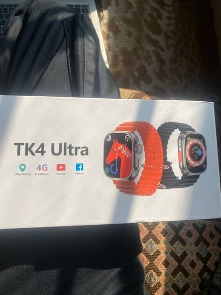 TK4 Ultra Sim Smart Watch wifi hotspot 10