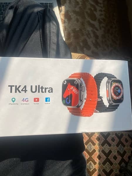 TK4 Ultra Sim Smart Watch wifi hotspot exchange possible 7