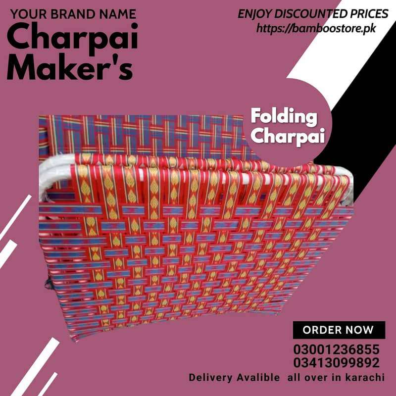 folding charpai/unfolding charpai/sleeping bed/iron charpai in karachi 15
