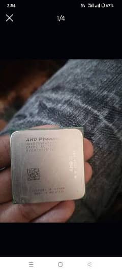 Amd phenom ii X3 b75 processor with Asus fan