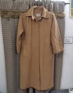 Pure Wool Imported Long Coat