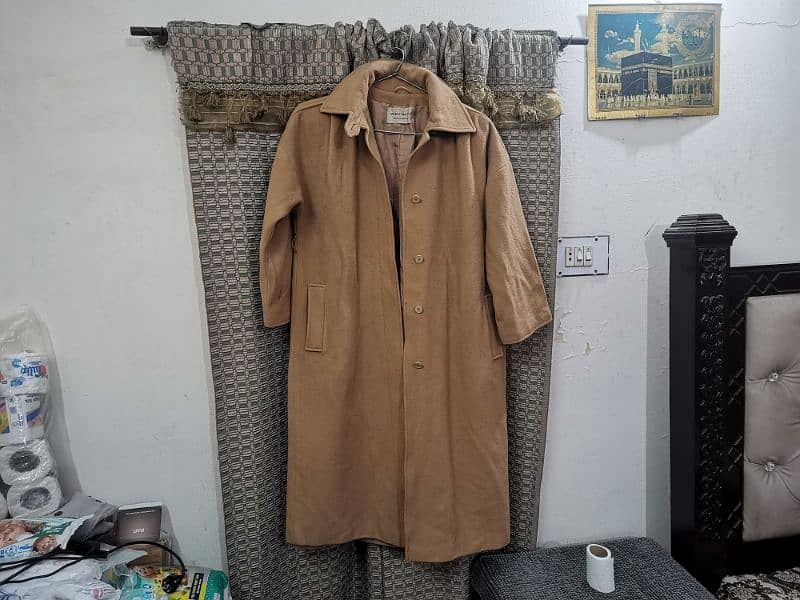 Pure Wool Imported Long Coat 6