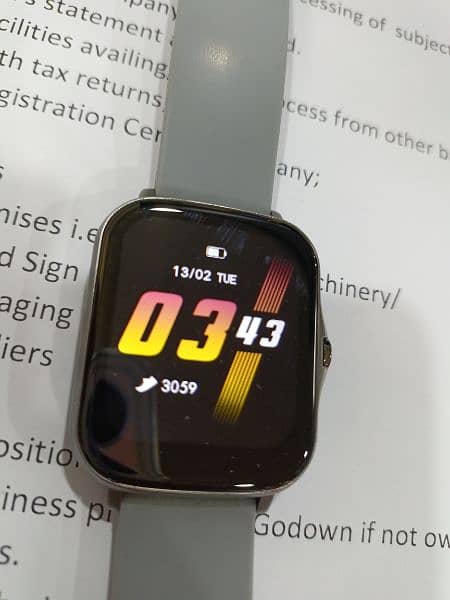 Dany Call Fit 5 (Calling Smart Watch) 1