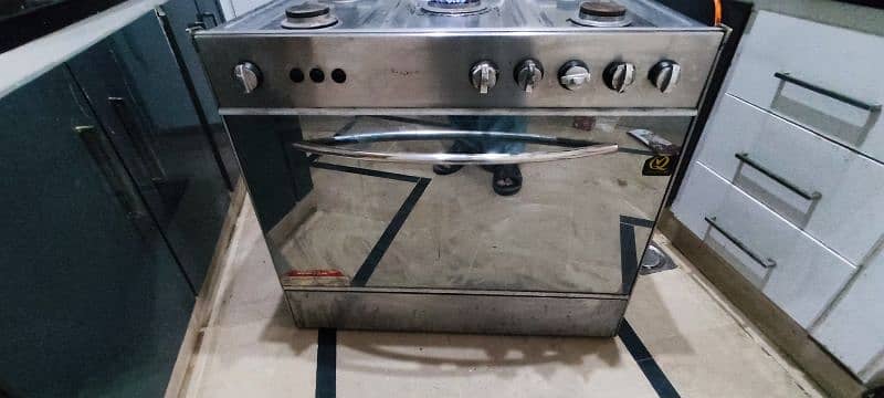Glass Door Cooking Range Stove and Oven 1