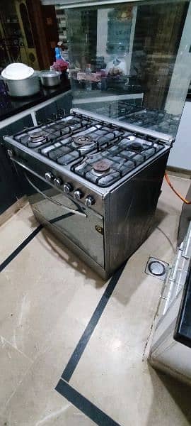 Glass Door Cooking Range Stove and Oven 3