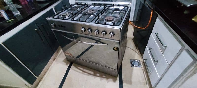 Glass Door Cooking Range Stove and Oven 6