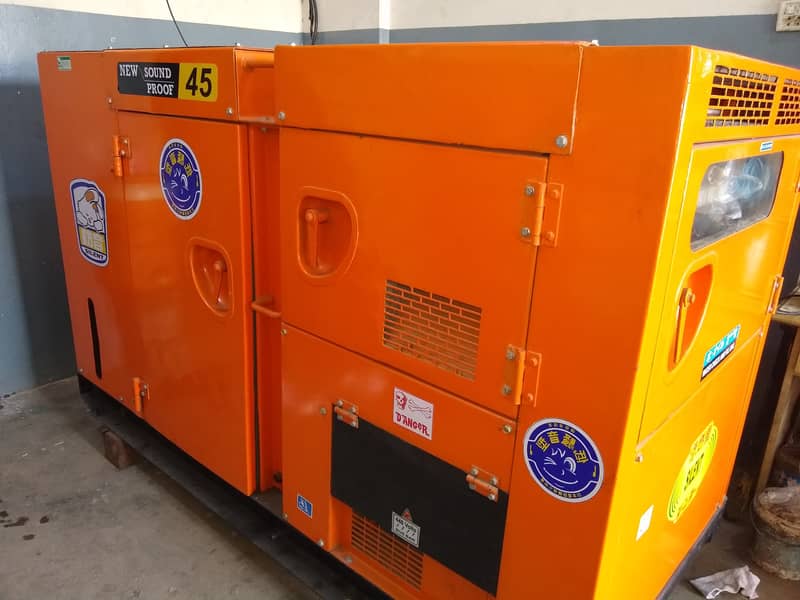 Airman 45 KVA Diesel Generator with sound proof canopy 5