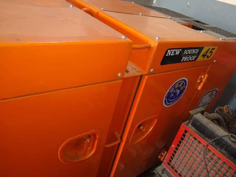 Airman 45 KVA Diesel Generator with sound proof canopy 6