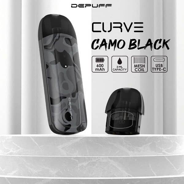 Depuff Curve Pod | Depuff Refillable Pod | Depuff Pod Price 0