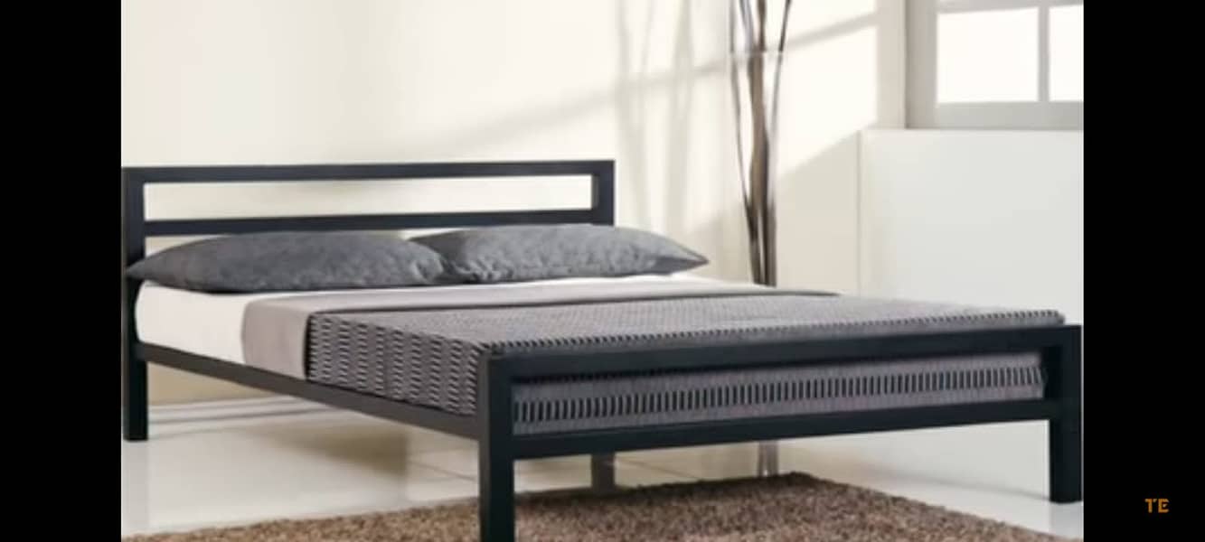 double bed/Single Bed / Iron Bed/steel bed/furniture 8
