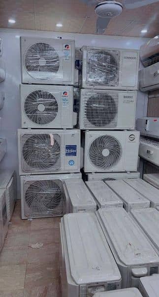 Used DC inverter Heat and cool all models orient Haier and Kenwood 4