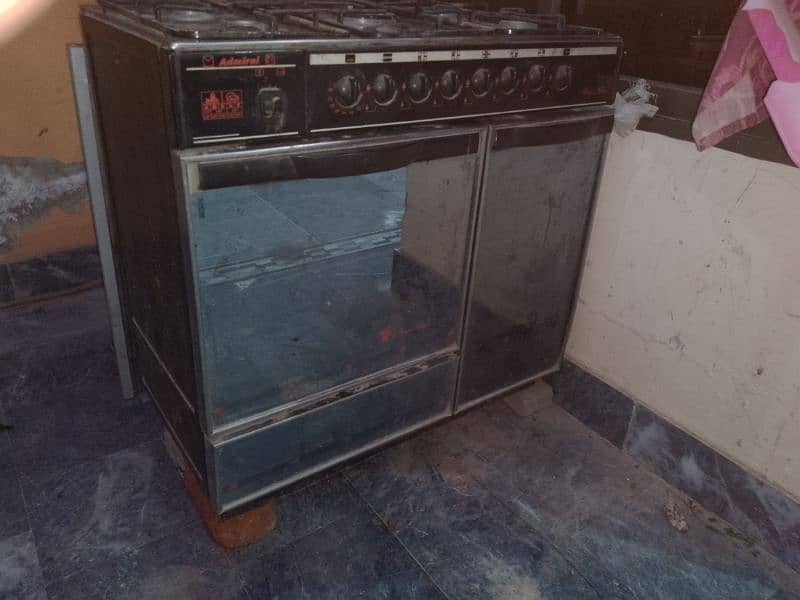gas oven with five stove (6/10)/ 1