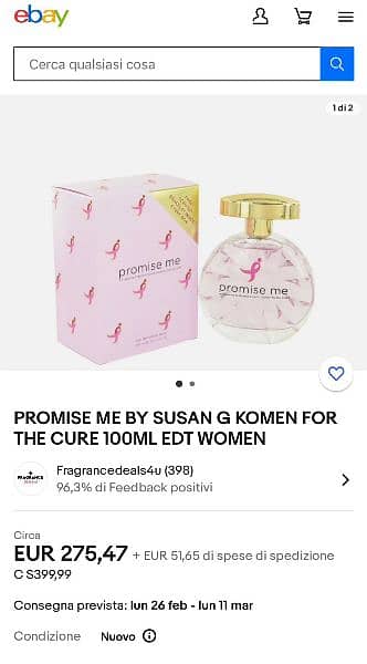 *promise me* perfume 100ml 3