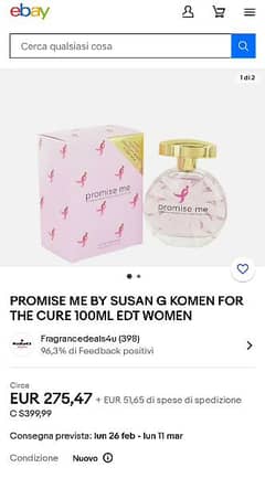 *promise me* perfume 100ml 0