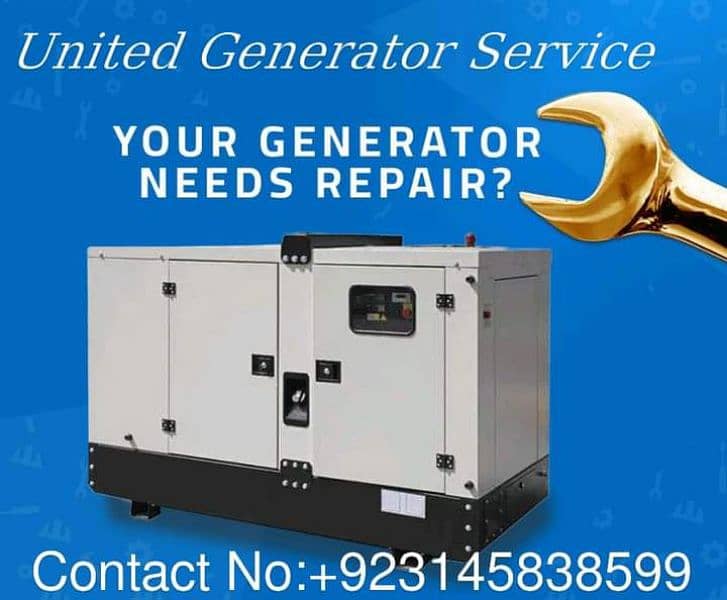 Generator Sale Purchase Rental & Maintenance Service. 1