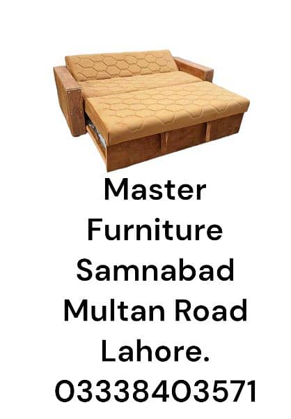 master Molty foam wooden sofa cum bed life time guarantee 9
