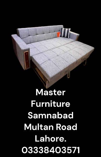 master Molty foam wooden sofa cum bed life time guarantee 11