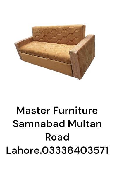 master Molty foam wooden sofa cum bed life time guarantee 12