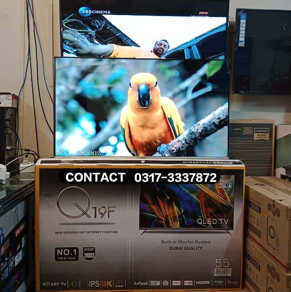 Led tv 55 inch android smart led tv new model 2024 1