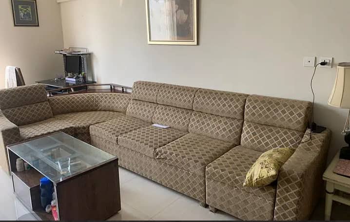 7 Seater L-Shaped Sofa 0