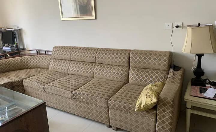 7 Seater L-Shaped Sofa 2