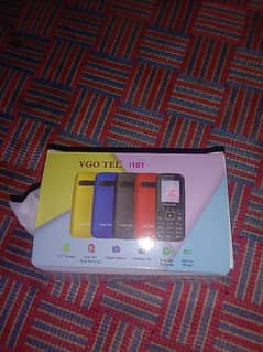 VGO TELL i101 New Mobile with box charger sale or exchange 0
