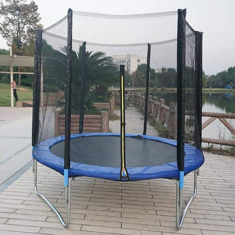 Trampoline 6ft Trampoline for Kids with Safety Net and Leader 5