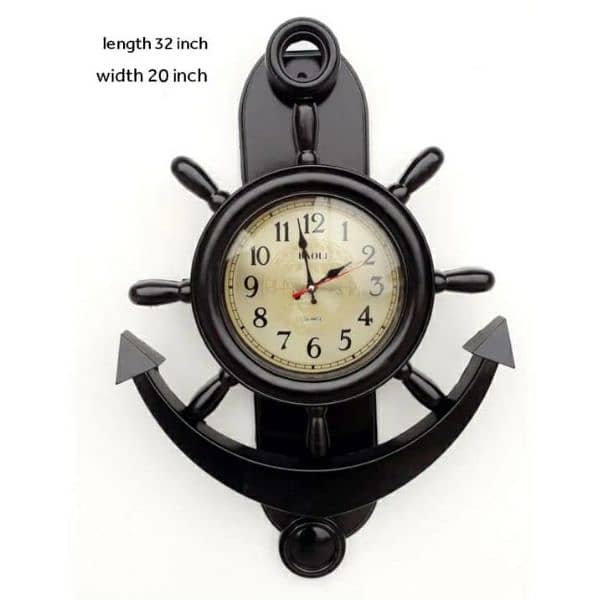 Anchor clock with pendulum 0