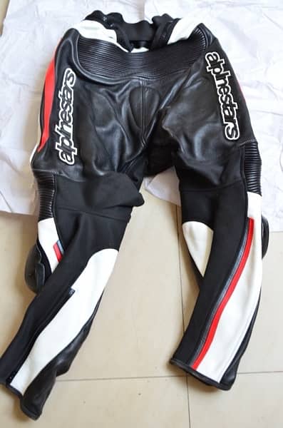 alpinestar leather pant / shoes / motorbike glove 5