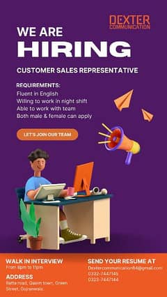 Customer Sales Representative