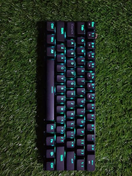 Redragon RGB gaming wireless mini mechanical type c keyboard 4